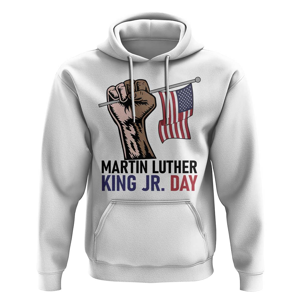 Martin Luther King Jr Hoodie Black History Month - Wonder Print Shop