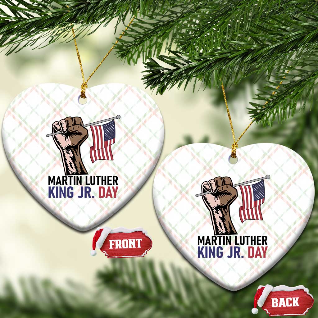 Martin Luther King Jr Ceramic Ornament Black History Month - Wonder Print Shop