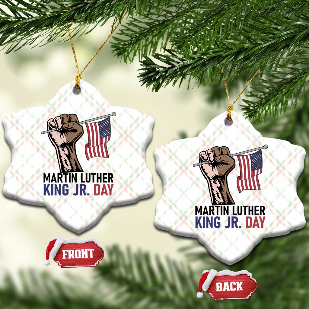 Martin Luther King Jr Ceramic Ornament Black History Month - Wonder Print Shop