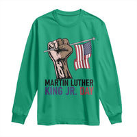 Martin Luther King Jr Long Sleeve Shirt Black History Month - Wonder Print Shop