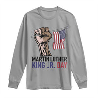 Martin Luther King Jr Long Sleeve Shirt Black History Month - Wonder Print Shop
