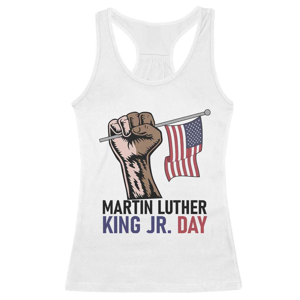 Martin Luther King Jr Racerback Tank Top Black History Month - Wonder Print Shop