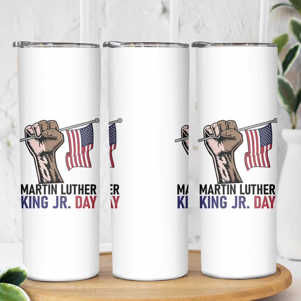Martin Luther King Jr Skinny Tumbler Black History Month - Wonder Print Shop