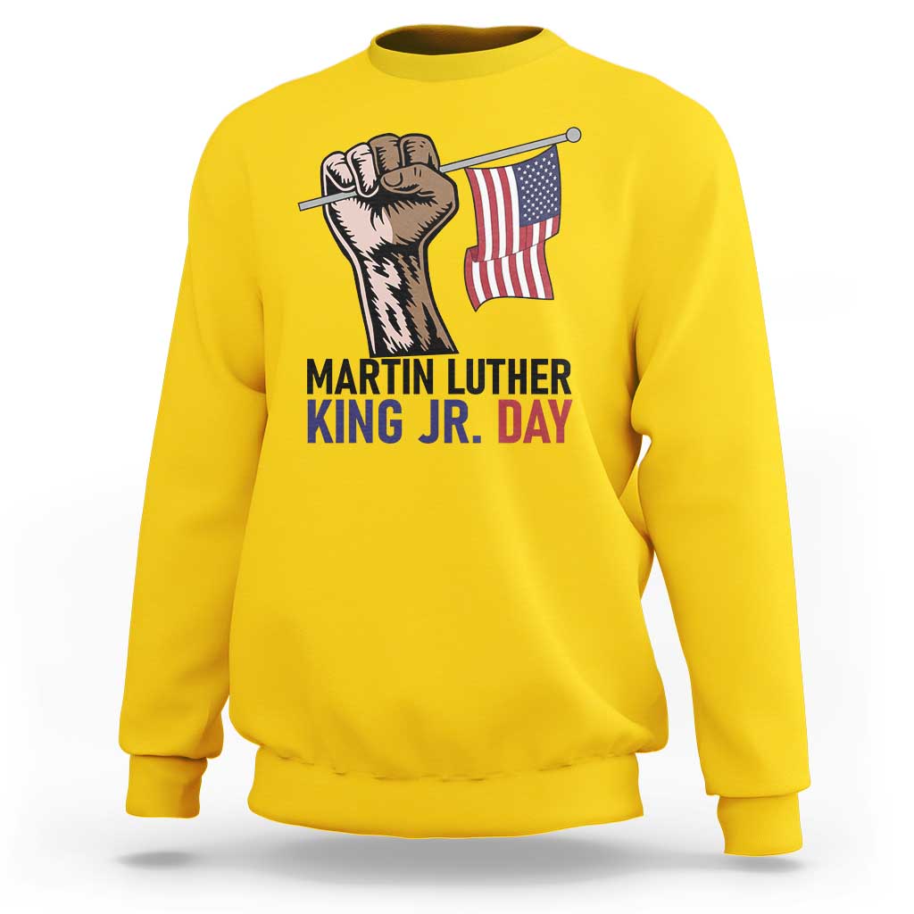 Martin Luther King Jr Sweatshirt Black History Month - Wonder Print Shop