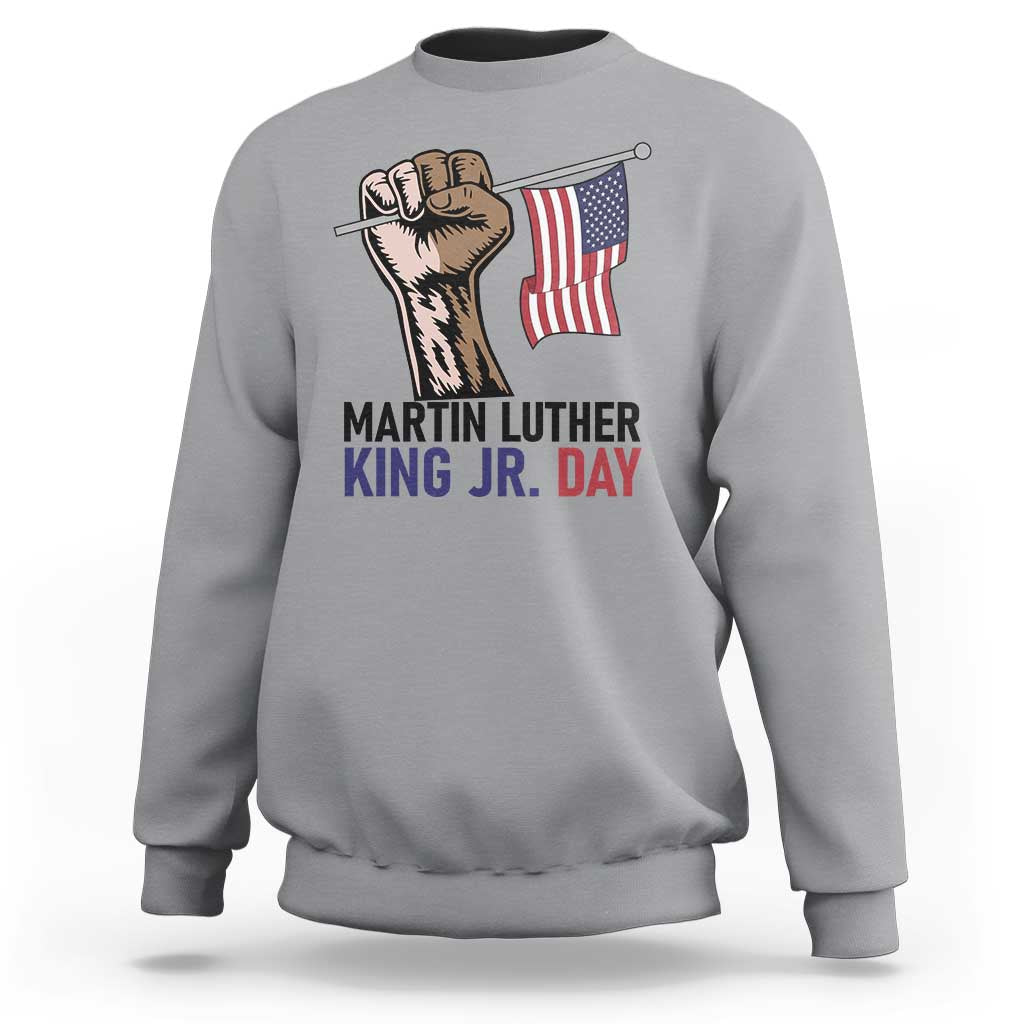 Martin Luther King Jr Sweatshirt Black History Month - Wonder Print Shop