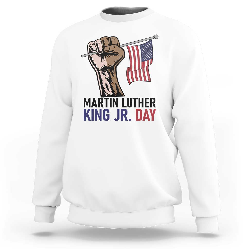 Martin Luther King Jr Sweatshirt Black History Month - Wonder Print Shop