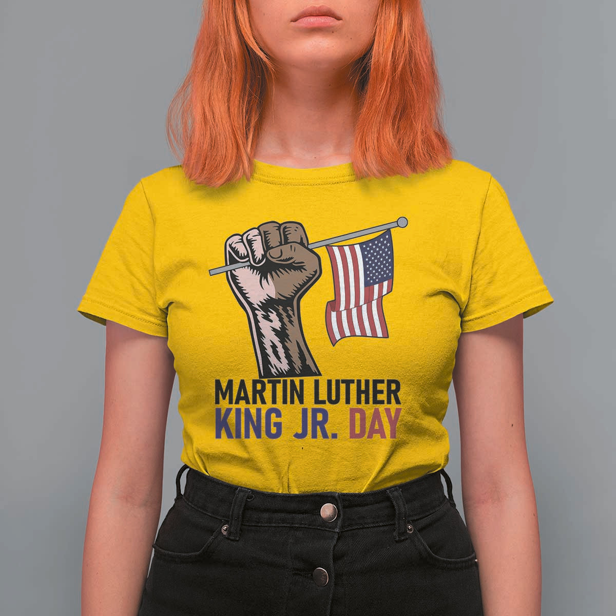 Martin Luther King Jr T Shirt For Women Black History Month - Wonder Print Shop
