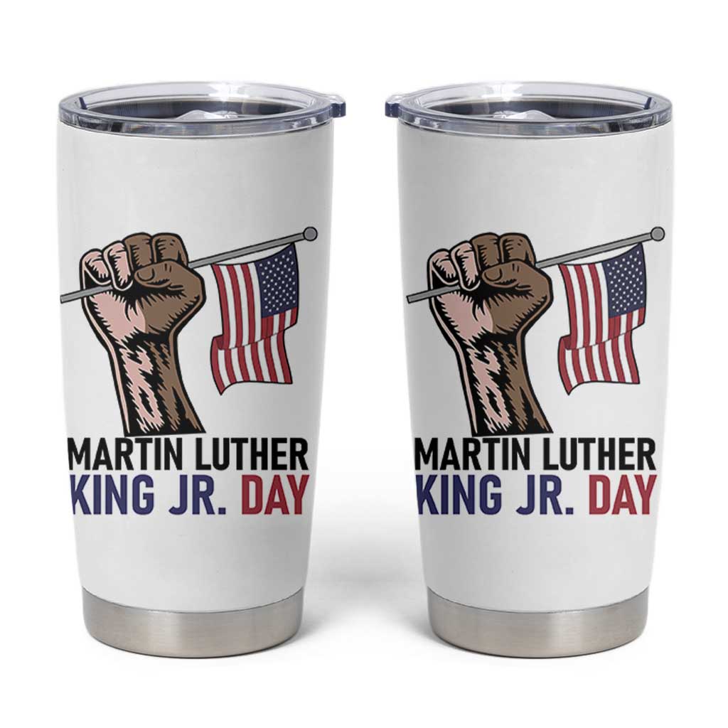 Martin Luther King Jr Tumbler Cup Black History Month - Wonder Print Shop