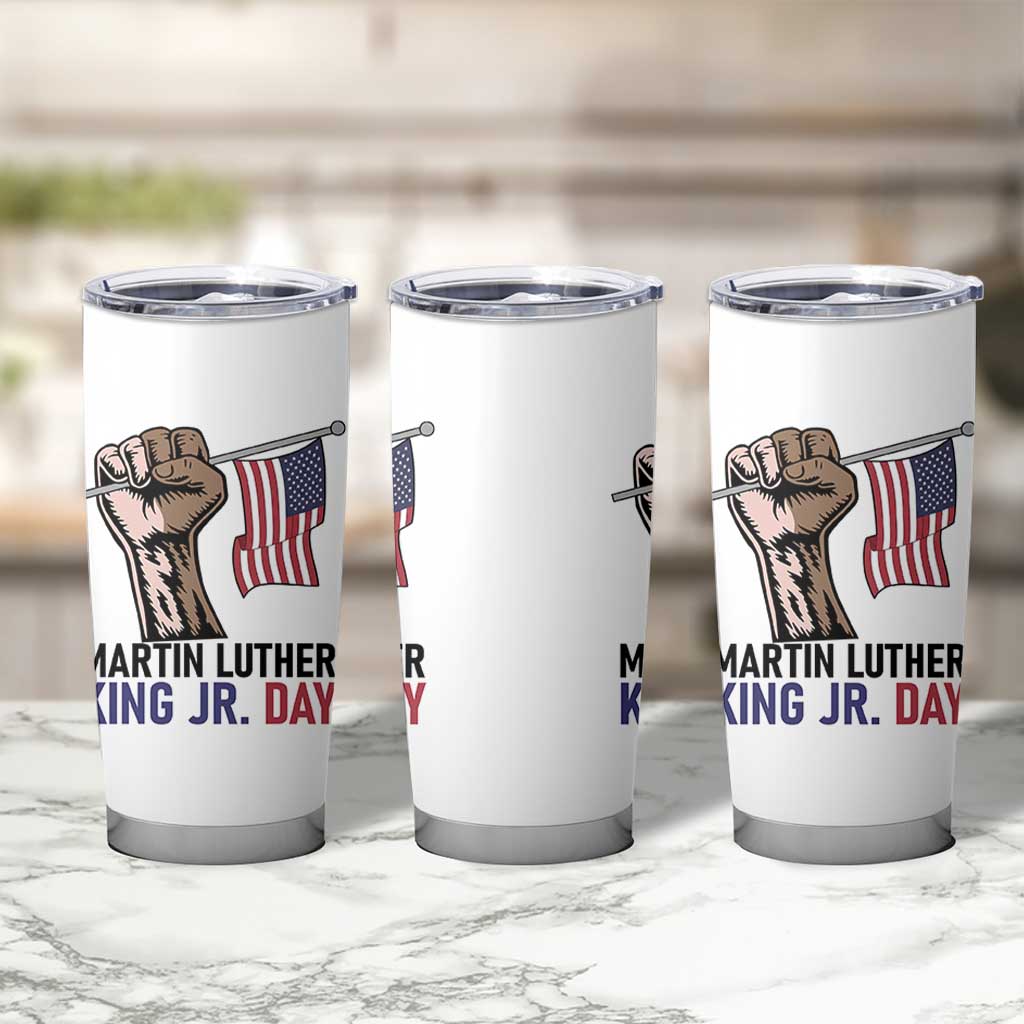 Martin Luther King Jr Tumbler Cup Black History Month - Wonder Print Shop