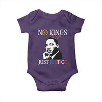 Martin Luther King Jr Baby Onesie No Kings Just Justice - Wonder Print Shop