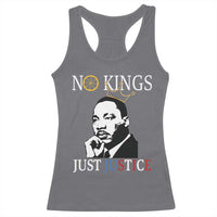 Martin Luther King Jr Racerback Tank Top No Kings Just Justice - Wonder Print Shop