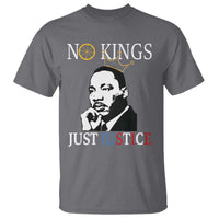 Martin Luther King Jr T Shirt No Kings Just Justice - Wonder Print Shop