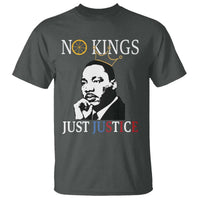 Martin Luther King Jr T Shirt No Kings Just Justice - Wonder Print Shop