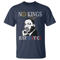Martin Luther King Jr T Shirt No Kings Just Justice - Wonder Print Shop