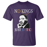 Martin Luther King Jr T Shirt No Kings Just Justice - Wonder Print Shop