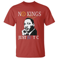 Martin Luther King Jr T Shirt No Kings Just Justice - Wonder Print Shop