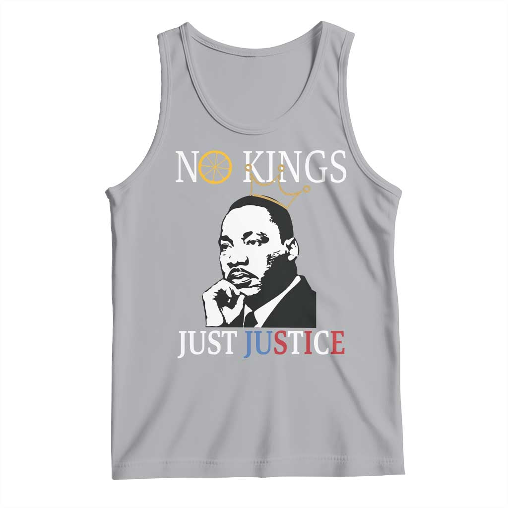 Martin Luther King Jr Tank Top No Kings Just Justice - Wonder Print Shop