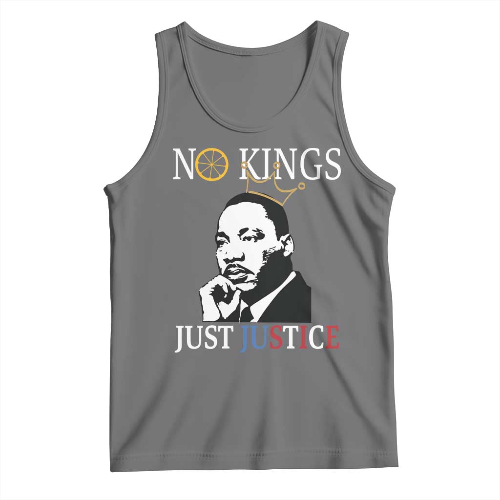 Martin Luther King Jr Tank Top No Kings Just Justice - Wonder Print Shop