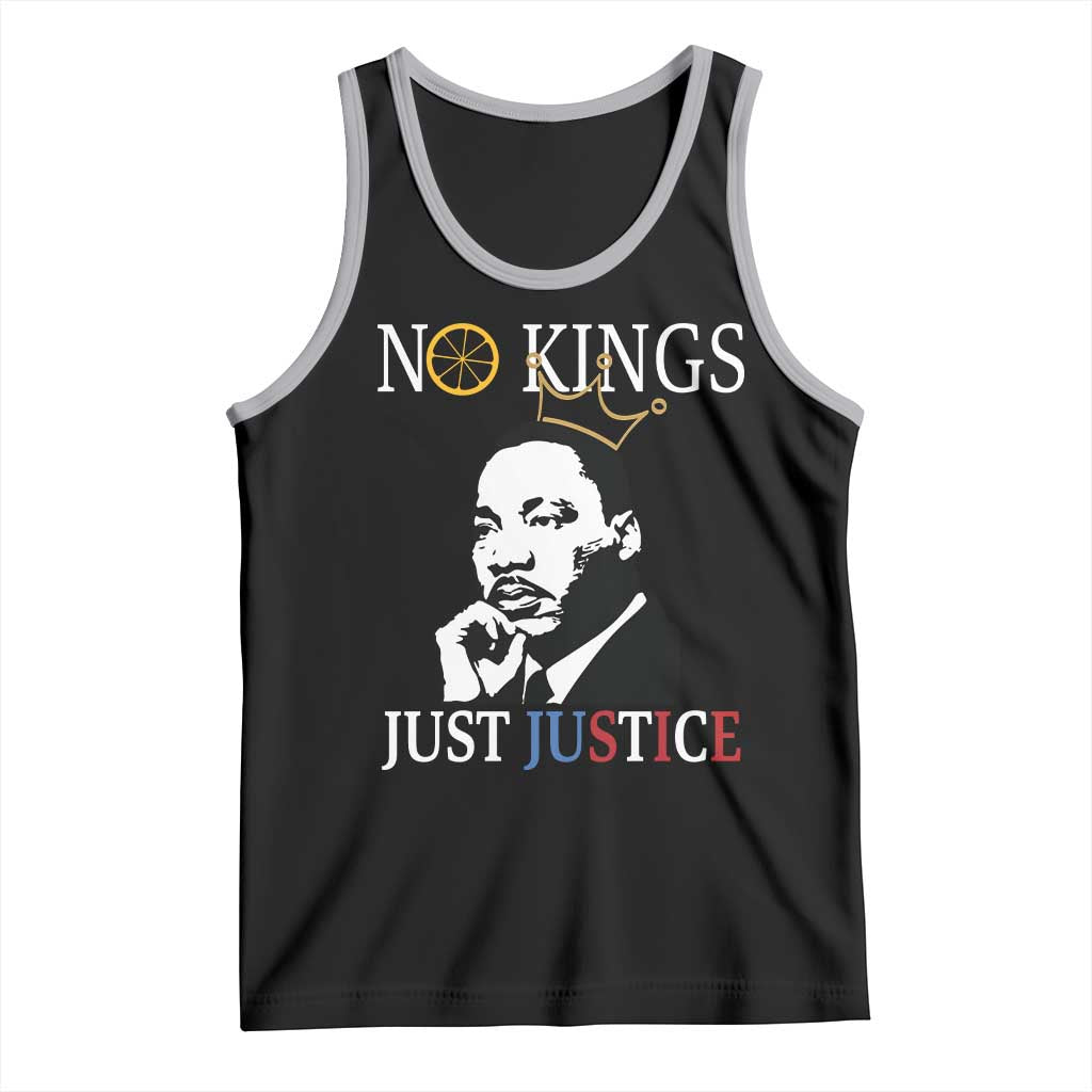 Martin Luther King Jr Tank Top No Kings Just Justice - Wonder Print Shop