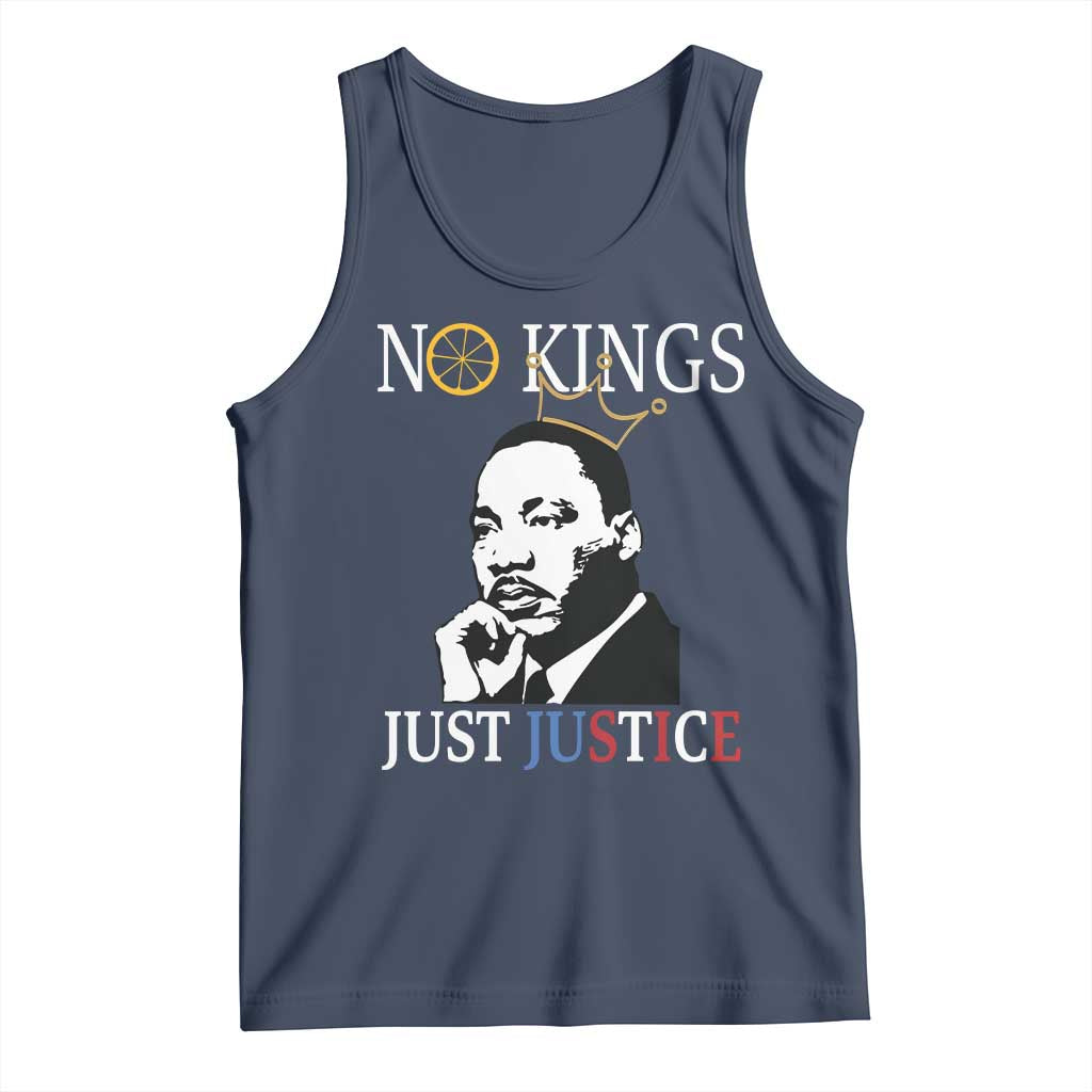 Martin Luther King Jr Tank Top No Kings Just Justice - Wonder Print Shop