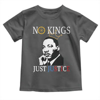 Martin Luther King Jr Toddler T Shirt No Kings Just Justice - Wonder Print Shop
