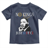 Martin Luther King Jr Toddler T Shirt No Kings Just Justice - Wonder Print Shop