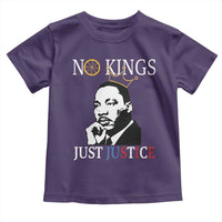 Martin Luther King Jr Toddler T Shirt No Kings Just Justice - Wonder Print Shop