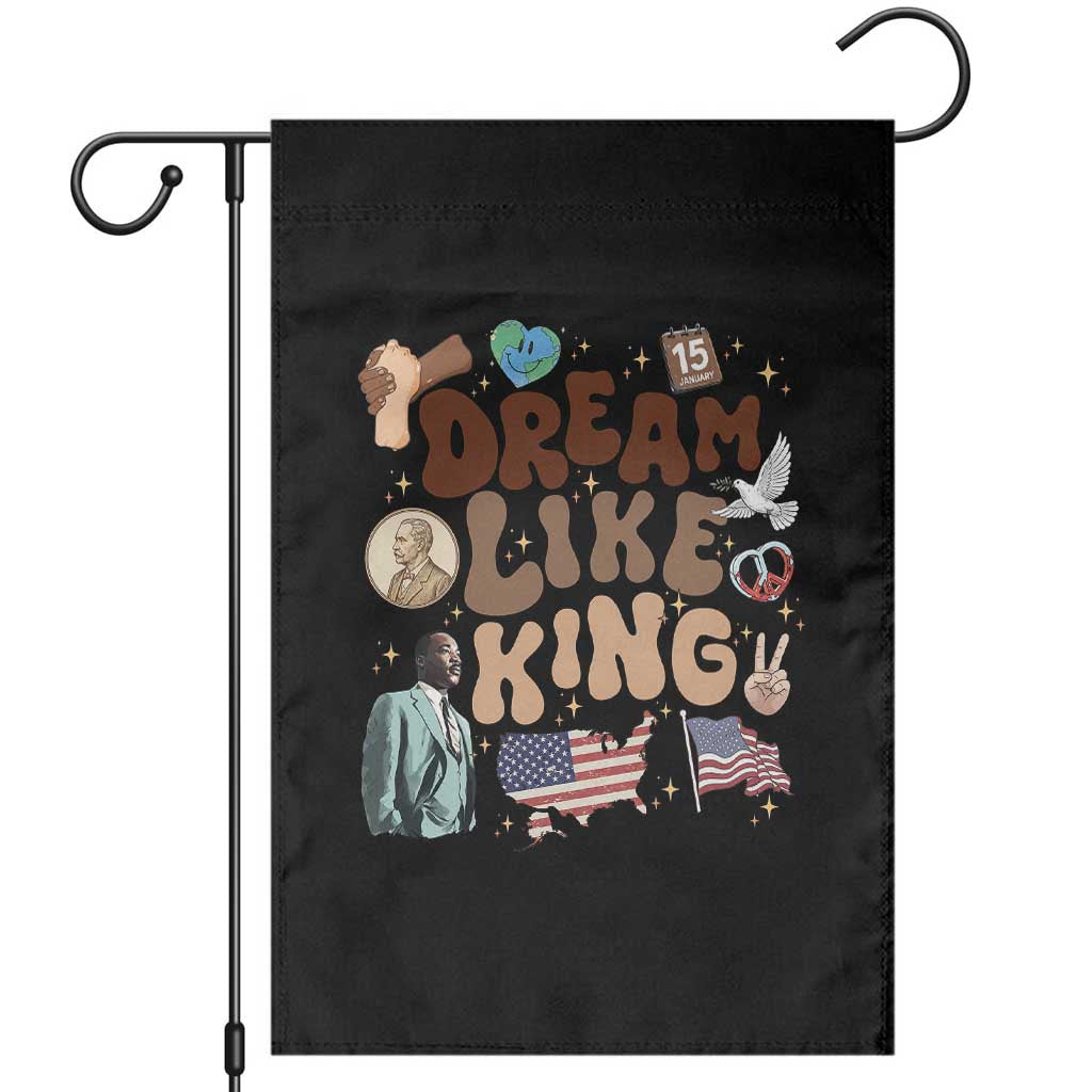 Martin Luther King Jr Garden Flag Black History Melanin African American - Wonder Print Shop