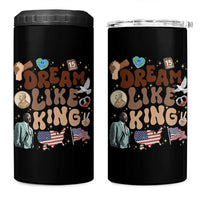 Martin Luther King Jr 4 in 1 Can Cooler Tumbler Black History Melanin African American - Wonder Print Shop
