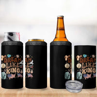 Martin Luther King Jr 4 in 1 Can Cooler Tumbler Black History Melanin African American - Wonder Print Shop
