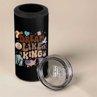 Martin Luther King Jr 4 in 1 Can Cooler Tumbler Black History Melanin African American - Wonder Print Shop