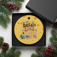 Martin Luther King Jr Ceramic Ornament Black History Melanin African American - Wonder Print Shop