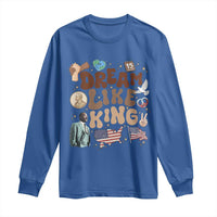Martin Luther King Jr Long Sleeve Shirt Black History Melanin African American - Wonder Print Shop