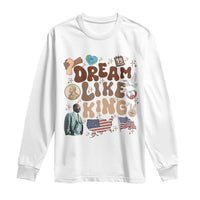 Martin Luther King Jr Long Sleeve Shirt Black History Melanin African American - Wonder Print Shop