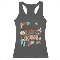 Martin Luther King Jr Racerback Tank Top Black History Melanin African American - Wonder Print Shop
