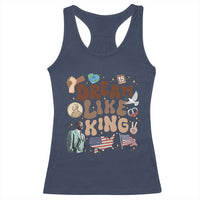 Martin Luther King Jr Racerback Tank Top Black History Melanin African American - Wonder Print Shop
