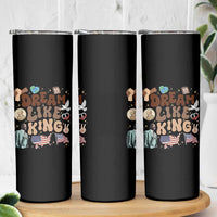 Martin Luther King Jr Skinny Tumbler Black History Melanin African American - Wonder Print Shop