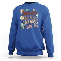 Martin Luther King Jr Sweatshirt Black History Melanin African American - Wonder Print Shop