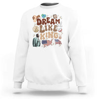 Martin Luther King Jr Sweatshirt Black History Melanin African American - Wonder Print Shop
