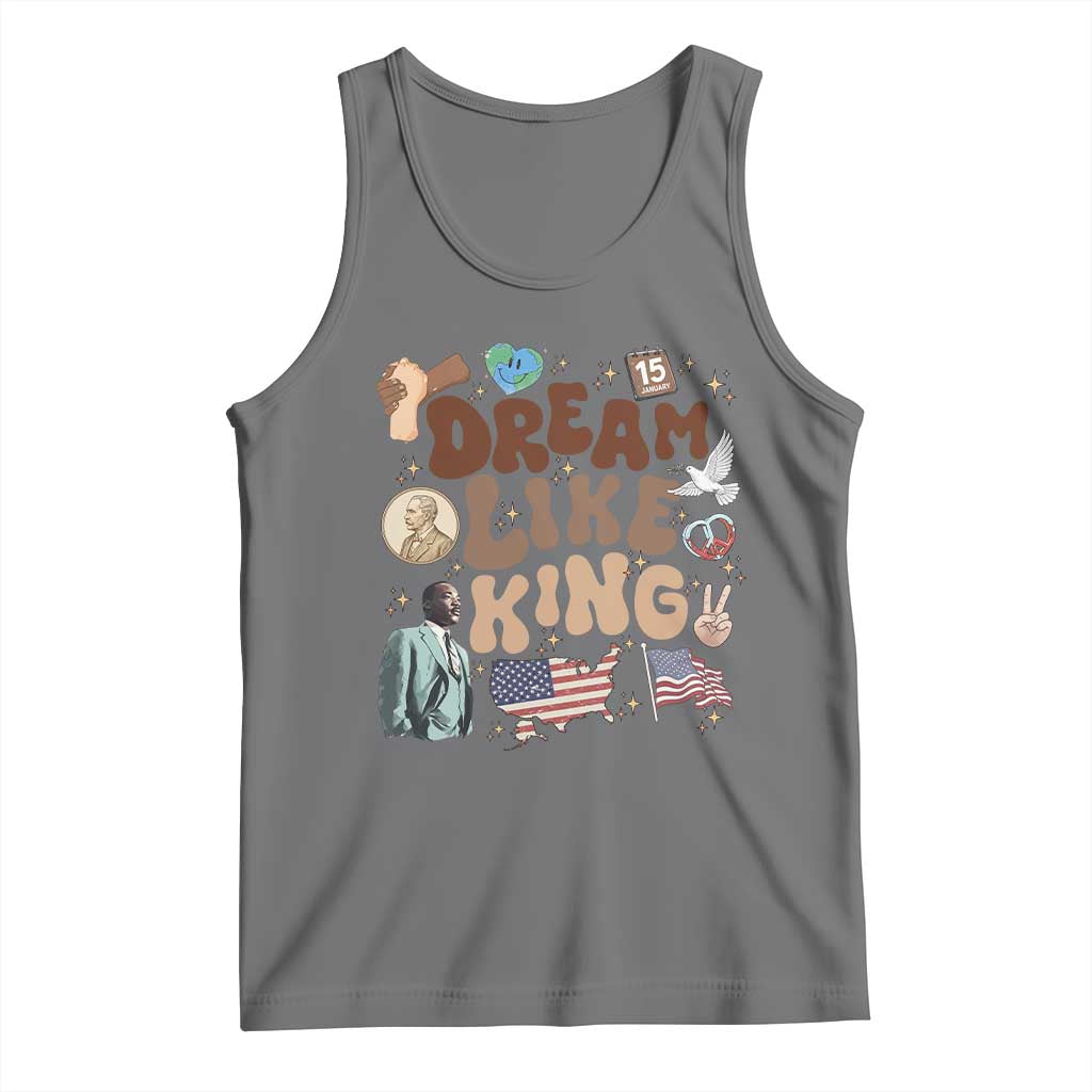 Martin Luther King Jr Tank Top Black History Melanin African American - Wonder Print Shop
