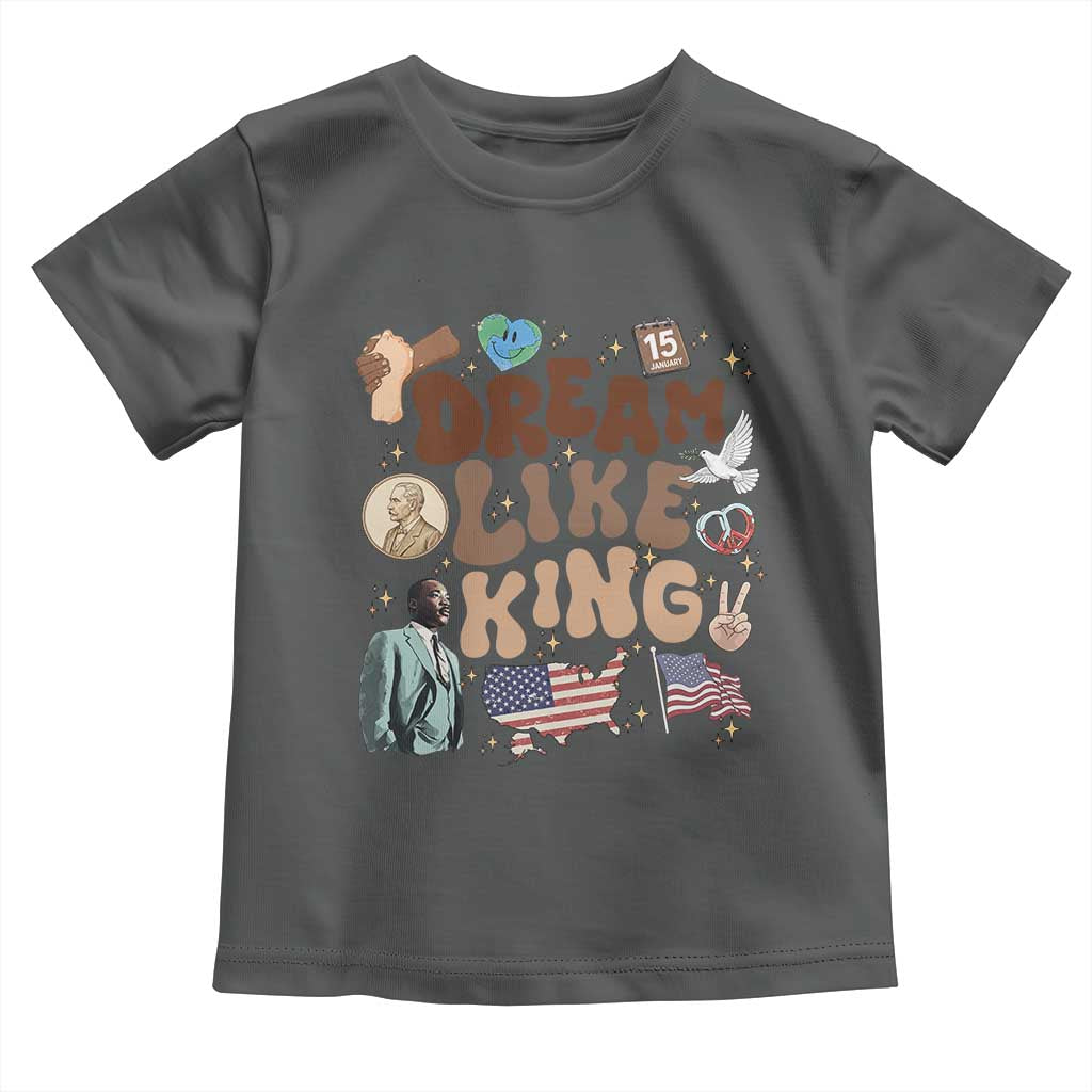 Martin Luther King Jr Toddler T Shirt Black History Melanin African American - Wonder Print Shop