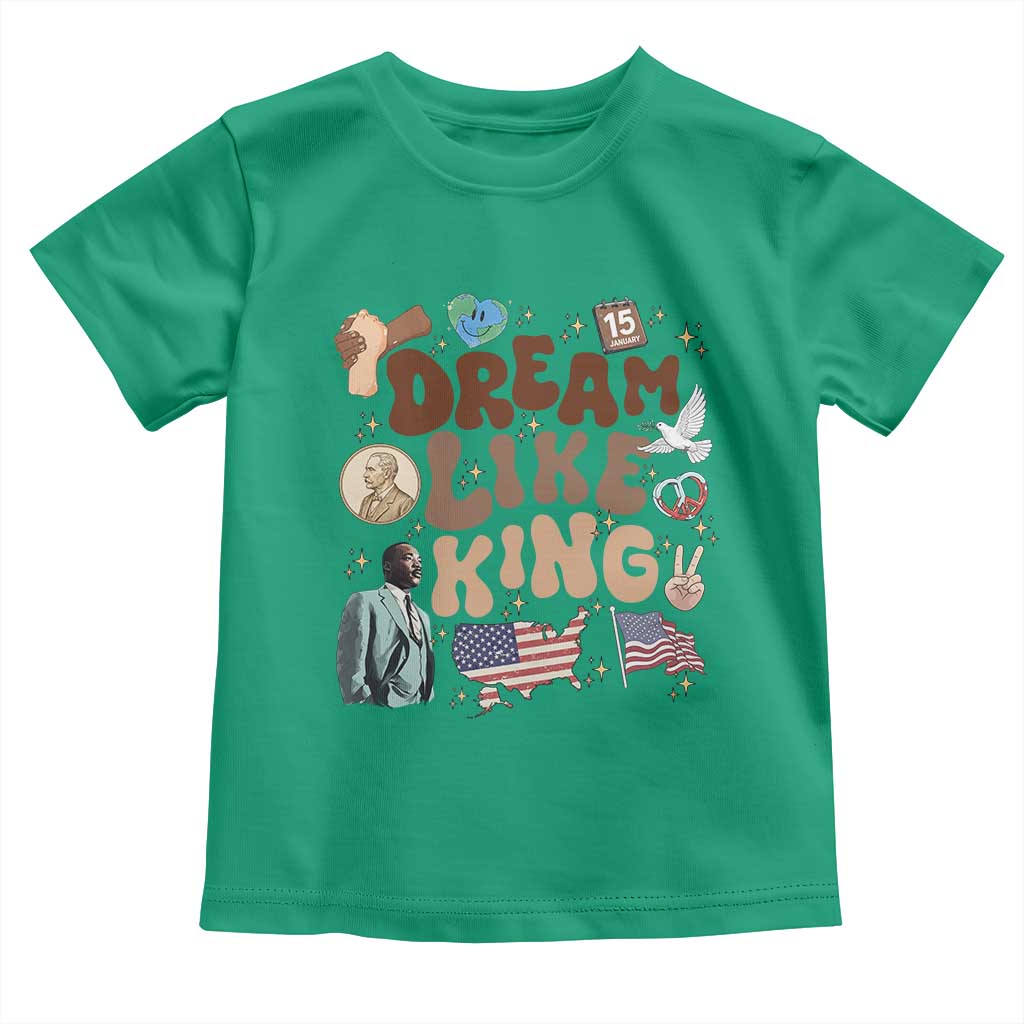 Martin Luther King Jr Toddler T Shirt Black History Melanin African American - Wonder Print Shop