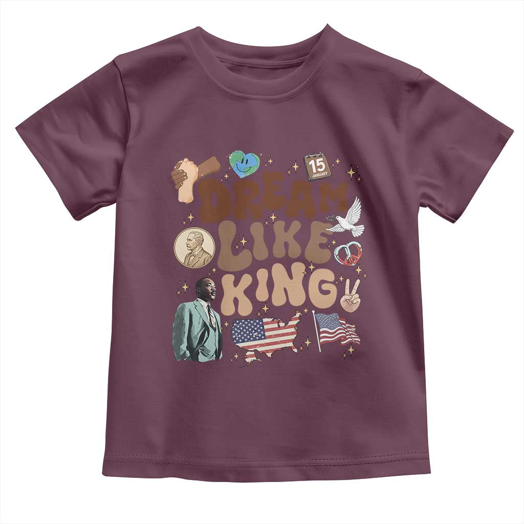 Martin Luther King Jr Toddler T Shirt Black History Melanin African American - Wonder Print Shop