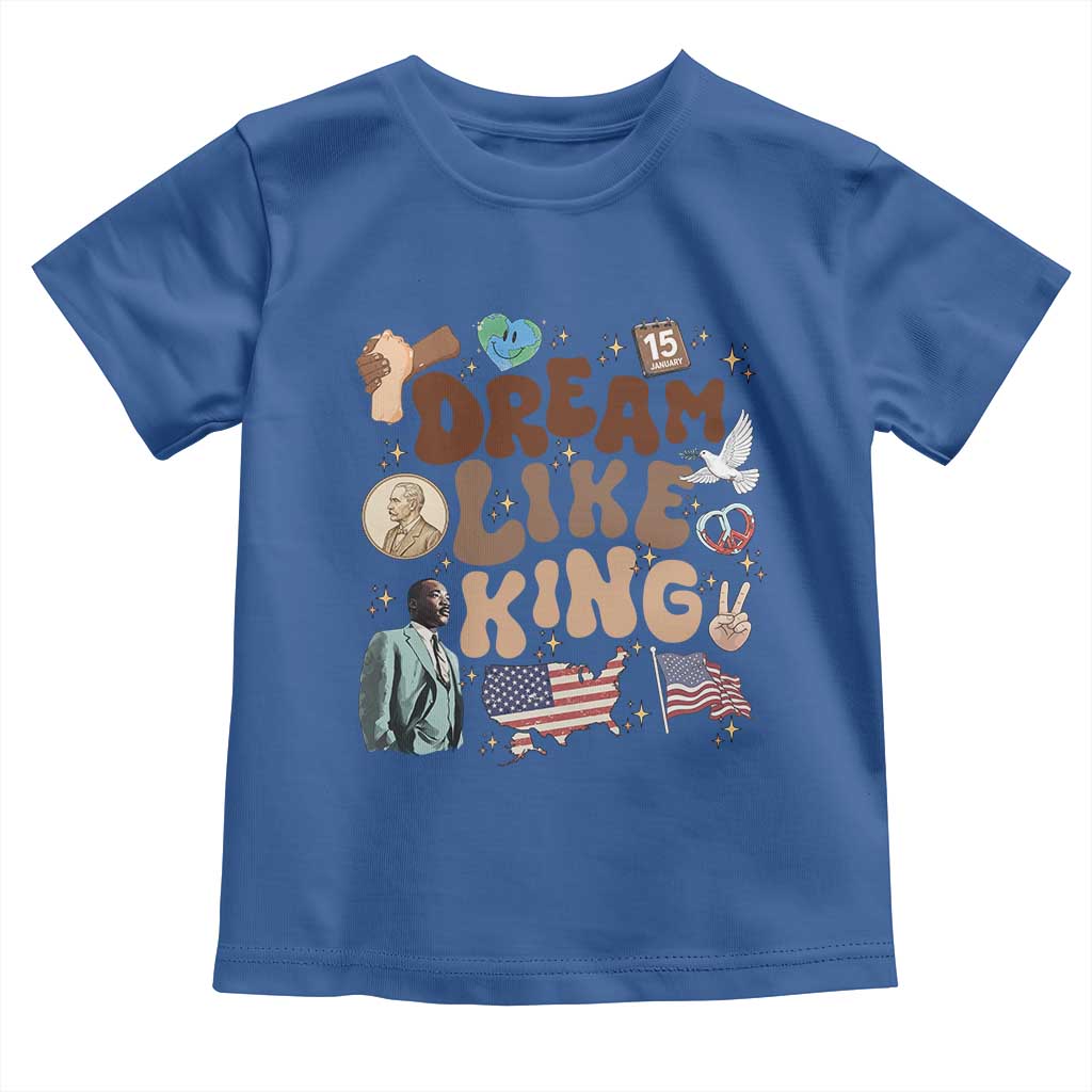 Martin Luther King Jr Toddler T Shirt Black History Melanin African American - Wonder Print Shop