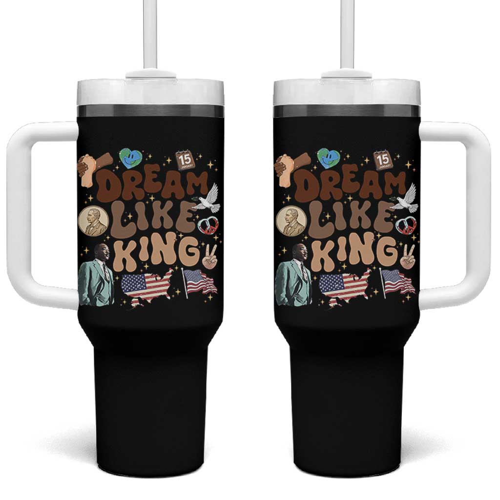 Martin Luther King Jr Tumbler With Handle Black History Melanin African American - Wonder Print Shop