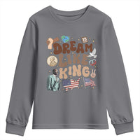 Martin Luther King Jr Youth Sweatshirt Black History Melanin African American - Wonder Print Shop