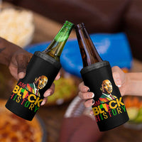 I Am Black History 4 in 1 Can Cooler Tumbler Martin Luther Jr King African American Pride - Wonder Print Shop