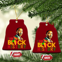 I Am Black History Ceramic Ornament Martin Luther Jr King African American Pride - Wonder Print Shop