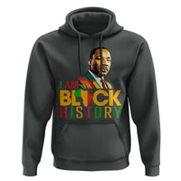 I Am Black History Hoodie Martin Luther Jr King African American Pride - Wonder Print Shop