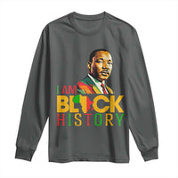 I Am Black History Long Sleeve Shirt Martin Luther Jr King African American Pride - Wonder Print Shop